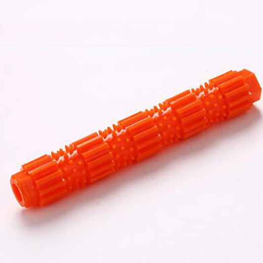 Jouet Baton pour chien à mâcher en caoutchouc Orange
